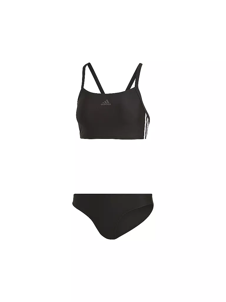 Adidas Damen Bikini Streifen Schwarz